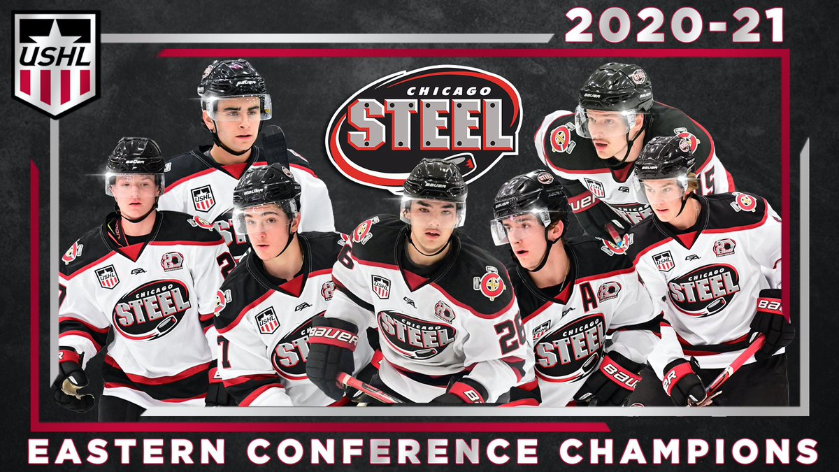 Congratulations to the <a href="/ChicagoSteel/">Chicago Steel</a>, the 2020-21 Eastern Conference Champions! #WhosNext