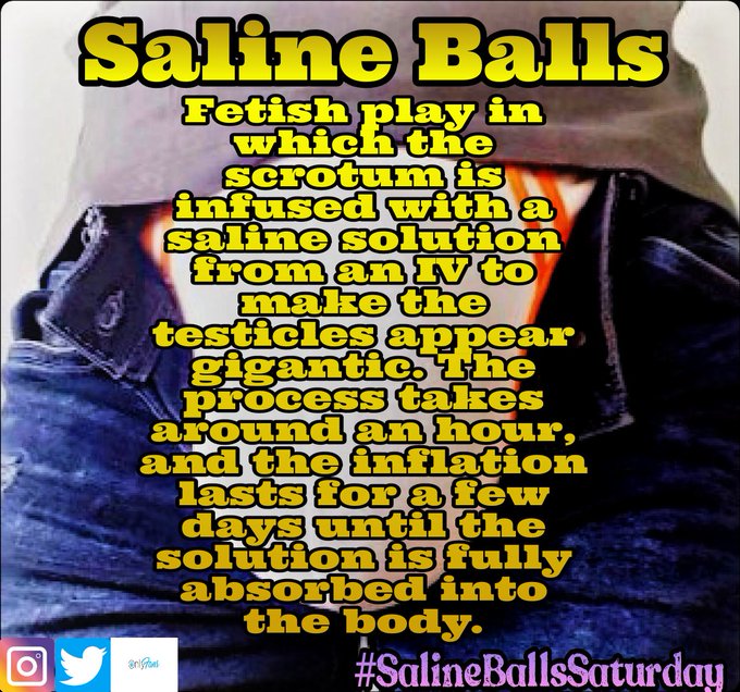 The more  I dig into the internets, the more bizarre things I find that we humans are into. Happy #SalineBallsSaturday<a href="/tag/salineballssaturday"class="tags"><span>#salineballssaturday</span></a>