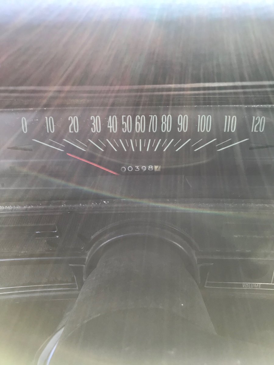 RayBlake1's tweet photo. 1969 SS396 4 speed. Yes those are original miles but original engine and transmission are long gone. LS7 454 crate engine going in https://t.co/MxlBN0HQOa