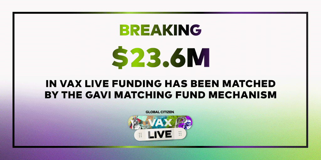 GlblCtznImpact's tweet photo. ⭕️ Thank you @gavi for mobilizing your philanthropic partners to match $23.6M commitments made at #VaxLive! These pledges will help Gavi secure the resources and expertise required to modernize vaccine delivery systems ❤️ #VaxLive https://t.co/fpo808lGZe