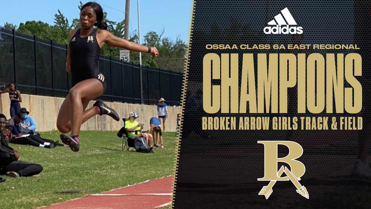 batigersports's tweet photo. Congratulations to @ScottyWilk5, his staff, and all of our @BrokenArrowTF student-athletes on sweeping the @OSSAAOnline Class 6A Regional Championships in both boys and girls today at Ponca City. UP NEXT: state meet at Edmond Santa Fe on Saturday, May 15. https://t.co/8VCuJcqUhZ