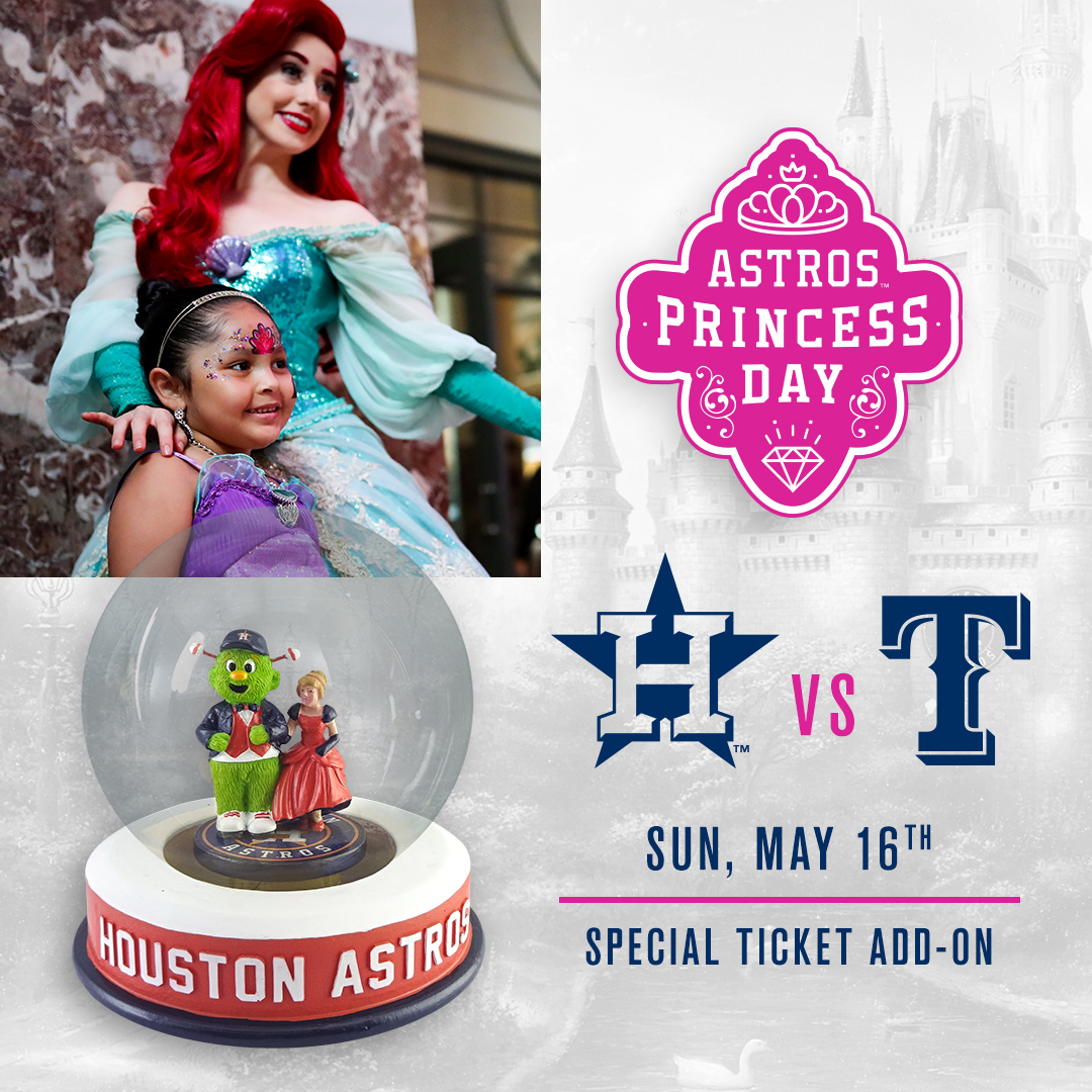 Houston Astros on Twitter "This Sunday is Astros Princess Day. Don't