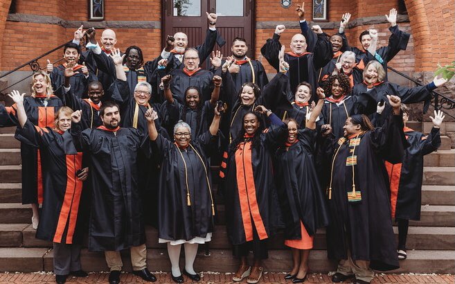 This is what it’s all about! Awarded degrees today to the <a href="/LancSem/">Lancaster Seminary</a> #Classof2021. Congratulations!
#ltsleads #ltsforwatd