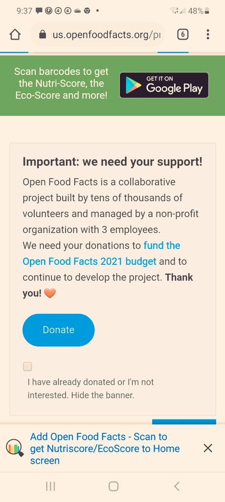 Gem24Potus's tweet image. See the new @CocaCola coffee @POTUS @VP Scan the QR  code= "UNKNOWN COUNTRY OF ORIGIN". ??  NOTE THERE ARE 3 PEOPLE WORKING FOR @OpenFoodFacts A NON PROFIT GOING BEHIND THE @US_FDA correcting their mistakes. There's no excuse for putting Americans health &amp;amp; safety @risk. #firefda