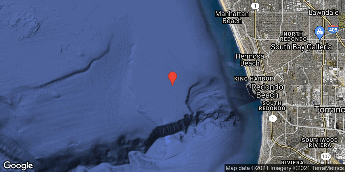 LA_Earthquakes's tweet image. M3.7 #earthquake 18mi SW of #LosAngeles, CA at 06:55pm. 3mi WSW of Hermosa Beach, CA — earthquake.usgs.gov/earthquakes/ev…