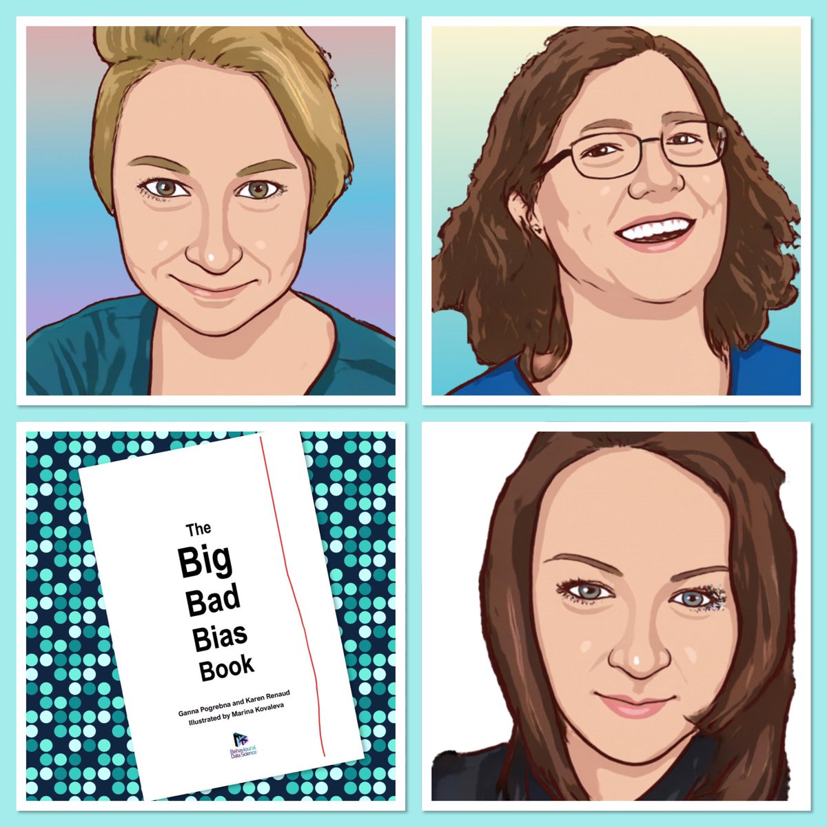 decisionalysis's tweet photo. The Big Bad Bias Book team: Ganna, Karen, Marina... Exciting times! Chapter previews and book sign up page is coming soon! Stay tuned!!!  #behaviouralscience  #behaviouraldesign  #behaviouraldatascience  #bias https://t.co/716Y5t4y9C