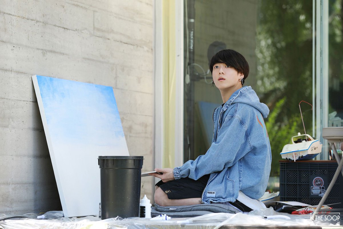 i missed watching him paint :’)