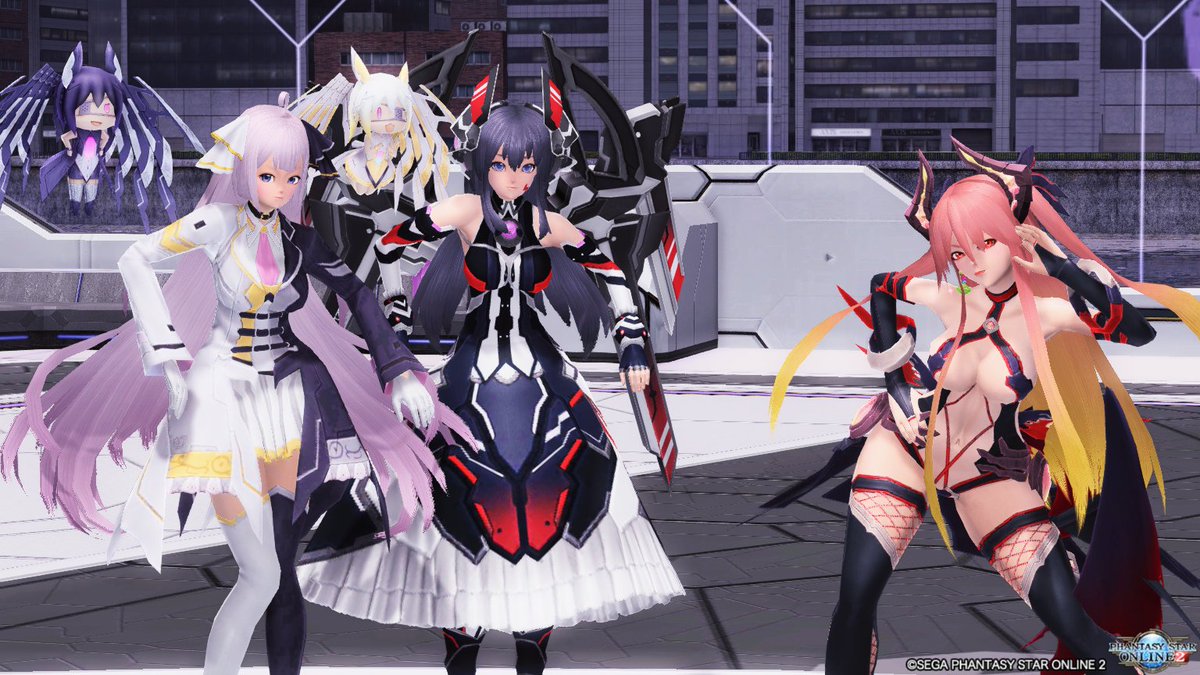 Small PSO2es group photoshoot with Ship 2's friends~ (Thread) #PSO2GLOBAL  #PSO2  #PSO2_SS