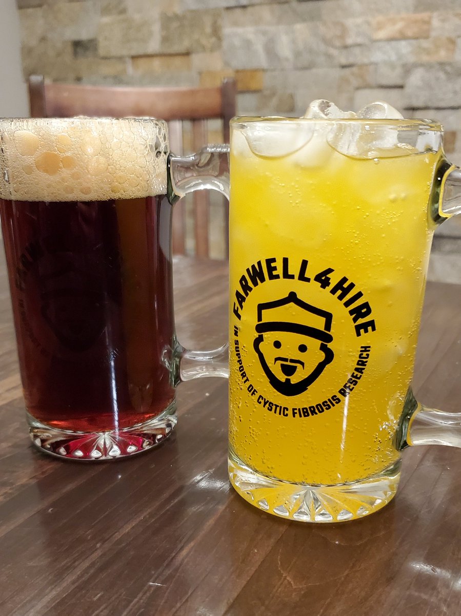 Doorbell rings this afternoon and it's <a href="/farwell_WR/">Mike Farwell</a> dropping off some #Farwell4Hire swag. Is there anything this guy doesn't do? Thanks and best of luck! #CureCF