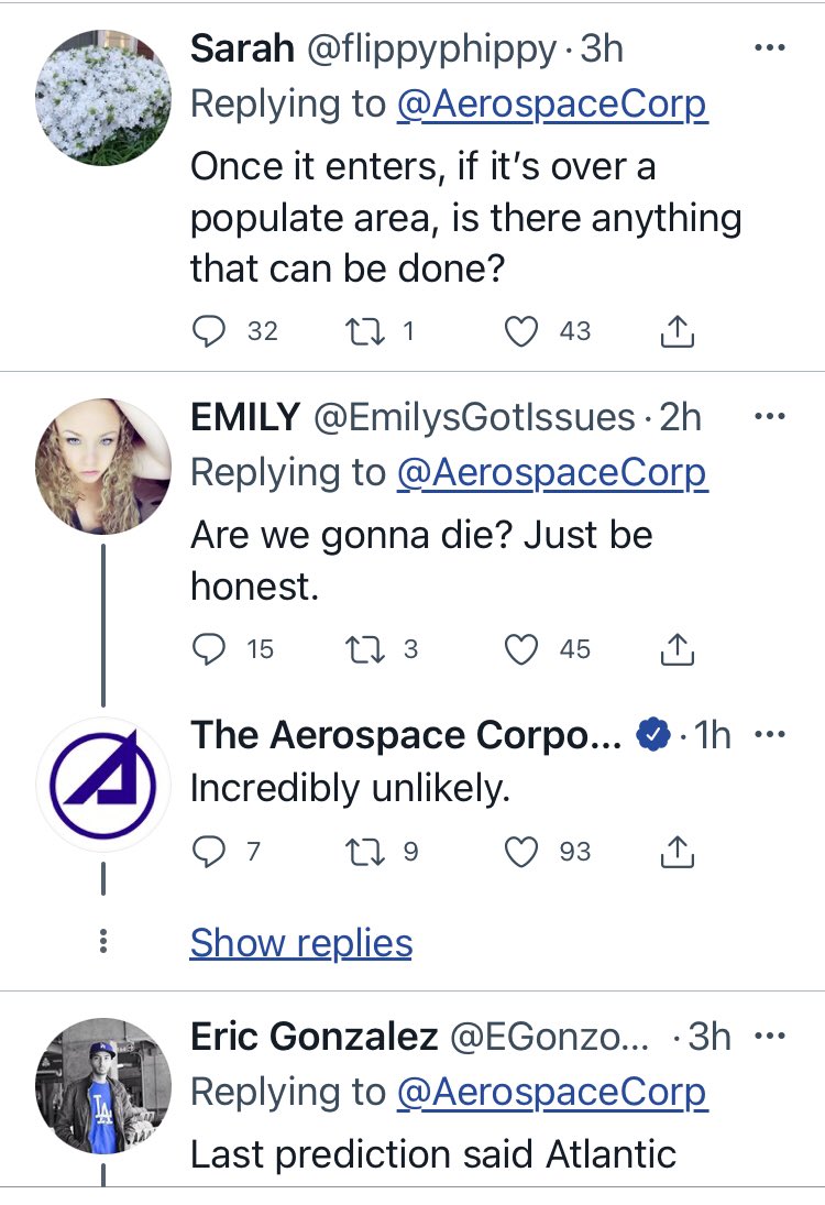 CurtisSChin's tweet photo. 😱This #LongMarch5 #LongMarch5B #ChineseRocket 🧵 via @AerospaceCorp & #ChineseRocketFalling Tweets. Can’t imagine this is good P.R. for #China.
As we say in the communications world, sometimes it’s a comms problem; other times you just have a problem. #goodlucktousall @niubi https://t.co/HNnaCc9qUF