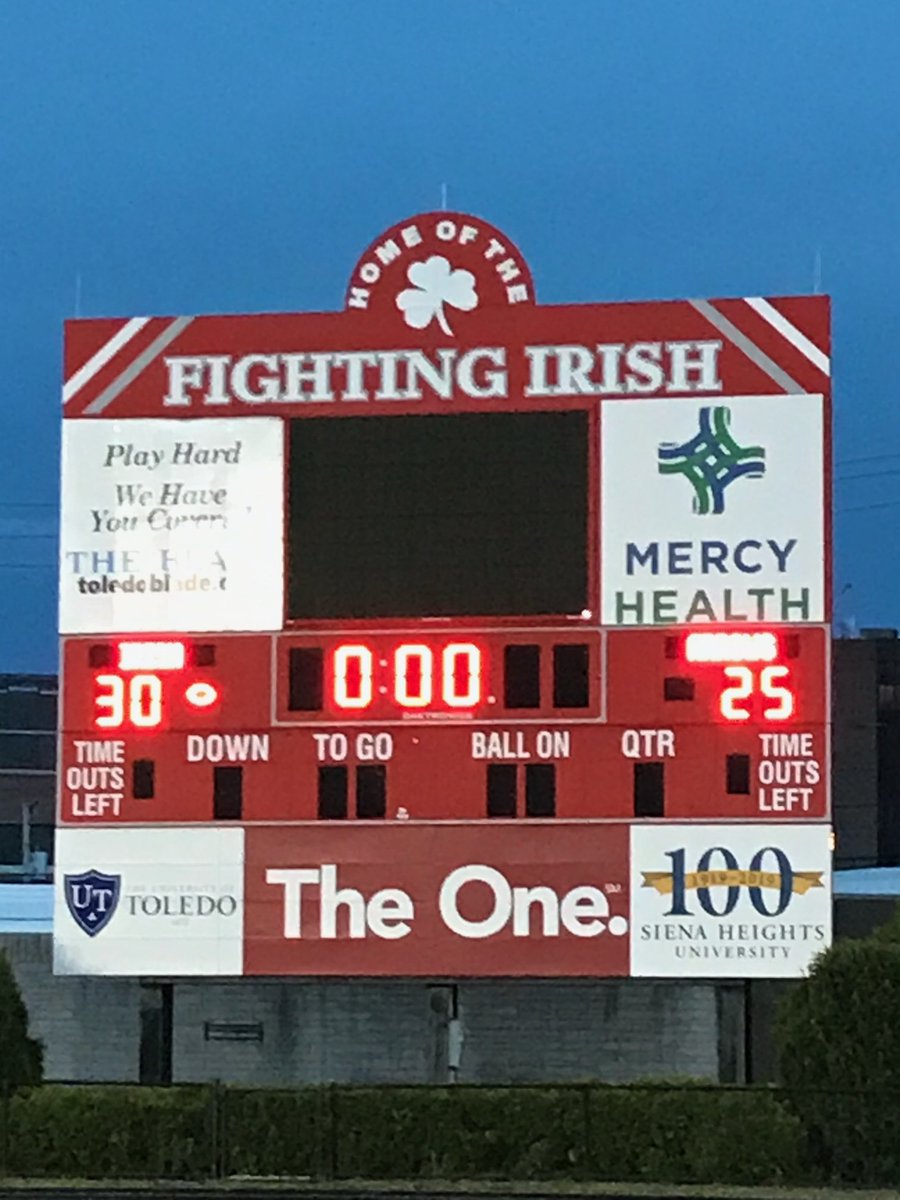 centralcatholic's tweet photo. ☘️🏈 EAT, SLEEP, PLAY FOOTBALL ... HAPPY to announce our senior girls defeated St. Ursula Academy, 30-25, in Breast Cancer Bowl!!! Tonight's Powderpuff Football game was played in Gallagher Stadium. #CentralToLife l #GoIrish ☘️🏈

See More Photos Here ↩️
https://t.co/dgBFJwOMi4 https://t.co/VCJjG17Uh3