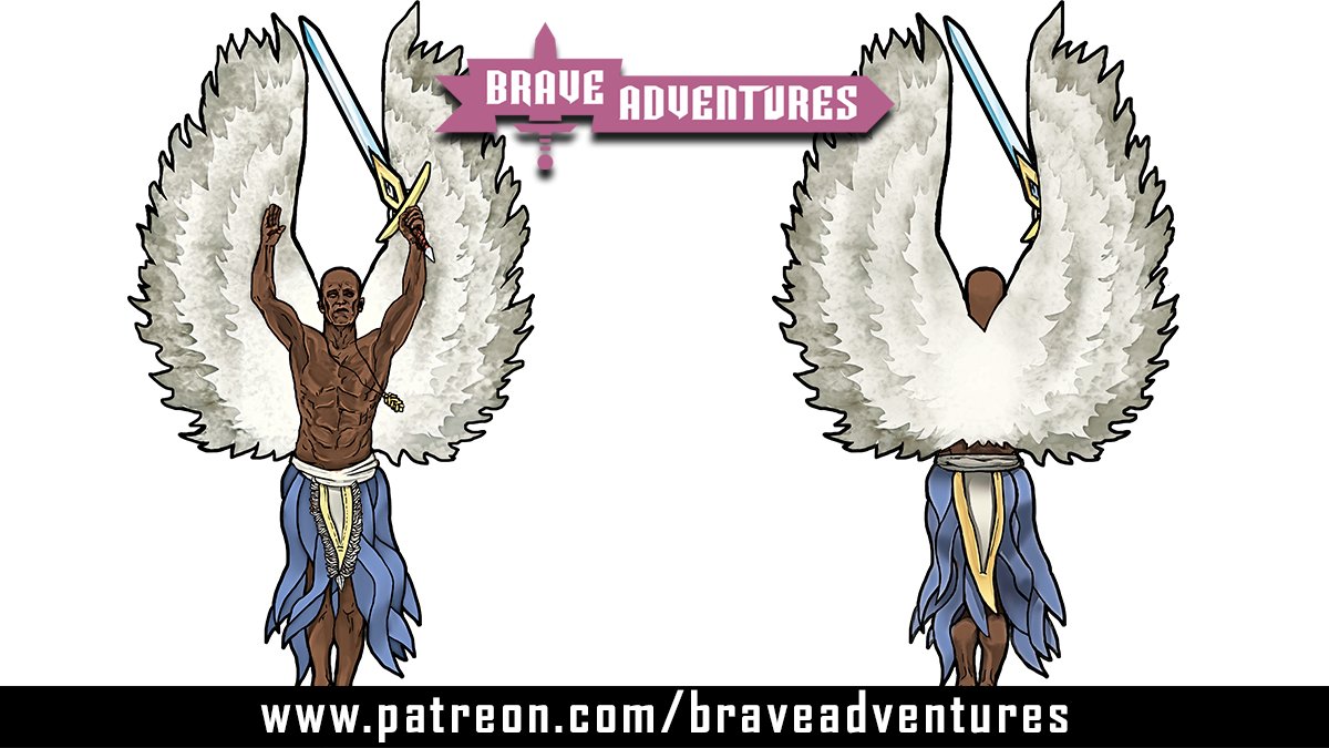 New Solaris Angel #papermini with 3 default variations by <a href="/Pontus84484234/">Pontus</a> uploaded to <a href="/ttrpgstudio/">TTRPG Studio</a>!

Werewolf and Cultist Warband #paperminis also uploaded.

Full post: patreon.com/posts/new-mini…

#braveadventures #dnd #dnd5e #ttrpg #boardgames