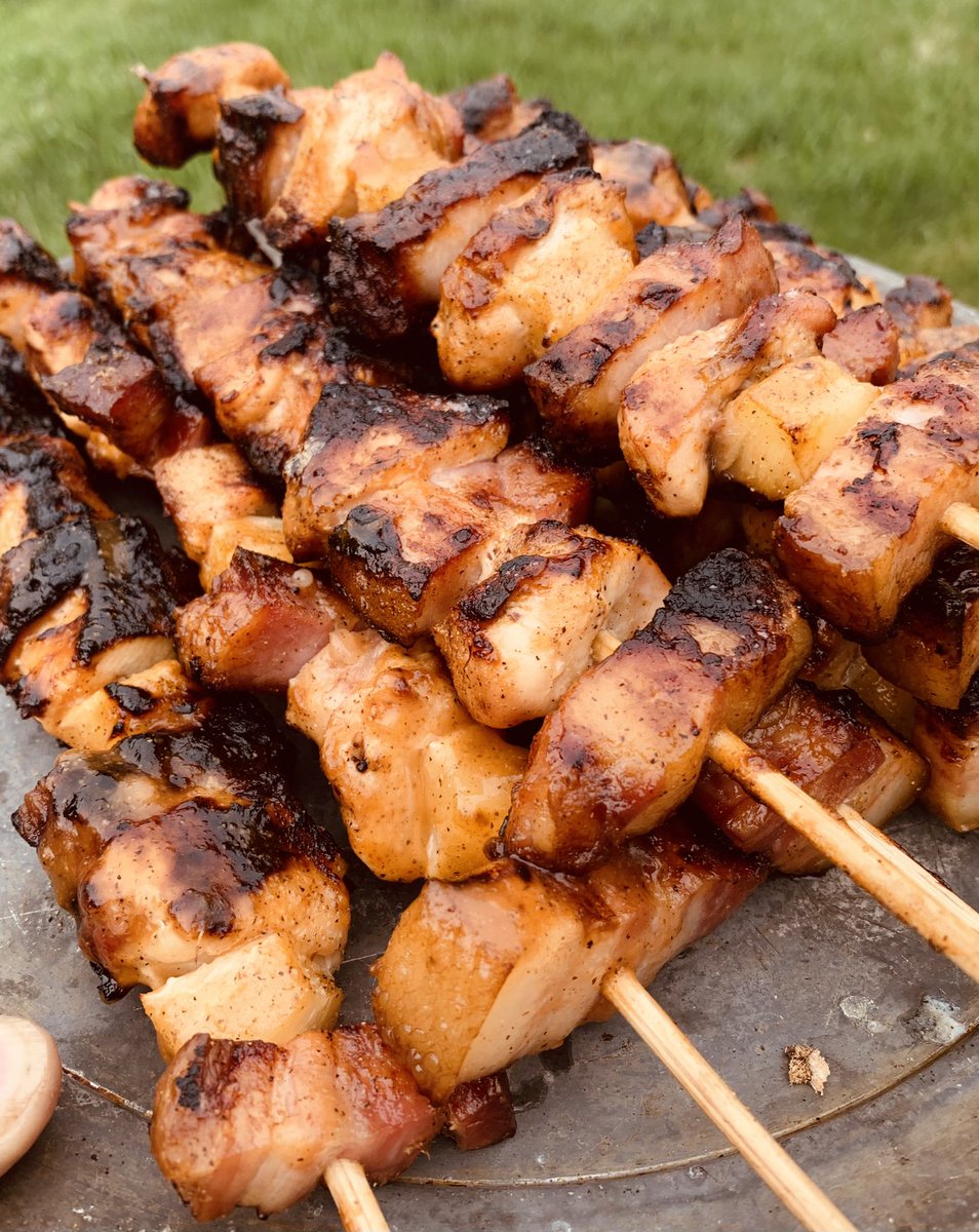 AllSmoketUp's tweet photo. Hope all are well and healthy Chicken pineapple bacon with a orange pineapple sriracha glaze https://t.co/8AZLddcUiG