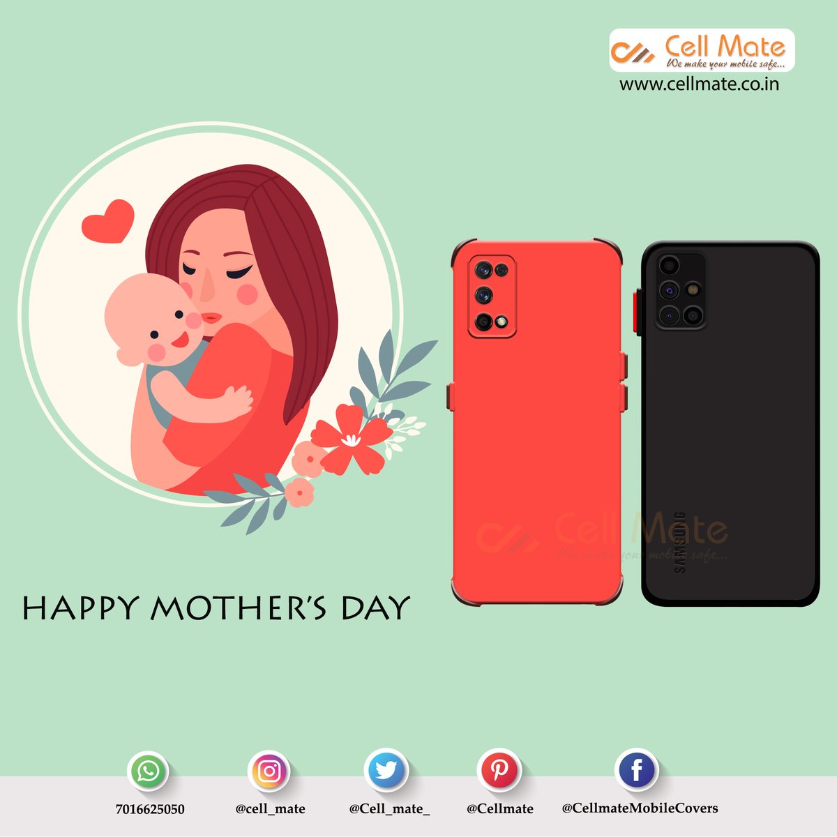 This year the values our mothers have taught us can save our nation. People within Cellmate Mobile Covers try their bit to help and heal our country with love, care and compassion.

#Cellmate #CellmateMobileCover #MothersDay2021 #HAppyMothersDay #Mom #Mother #MomLife #MothersGift