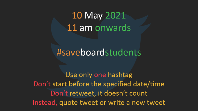 HRDMinistry's tweet photo. #saveboardstudents 
Retweet max 🔥 https://t.co/egl7m1CKis