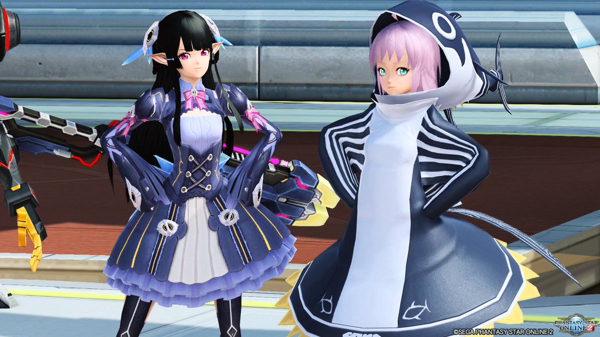 Then  @LunaTakimoto suggested we take screenshots with Zig and more friends joined~ #PSO2GLOBAL  #PSO2  #PSO2_SS