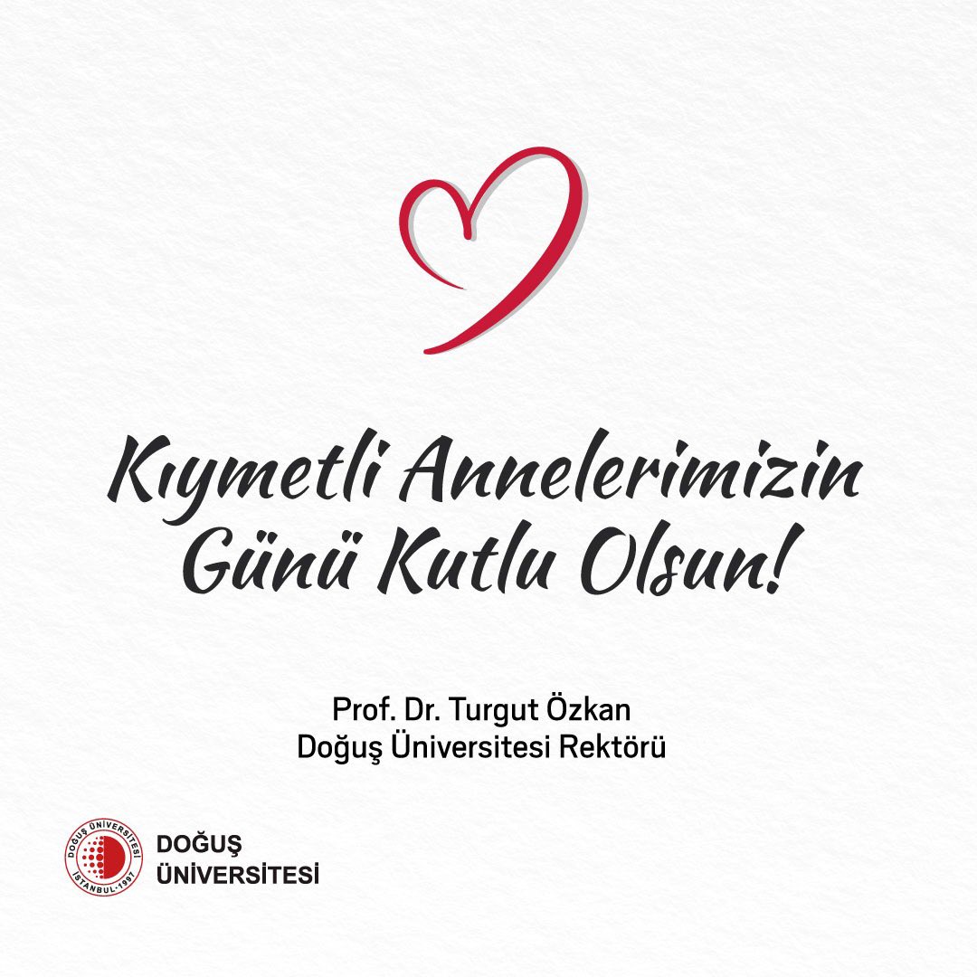 Kıymetli Annelerimizin Günü Kutlu Olsun.

#AnnelerGünü