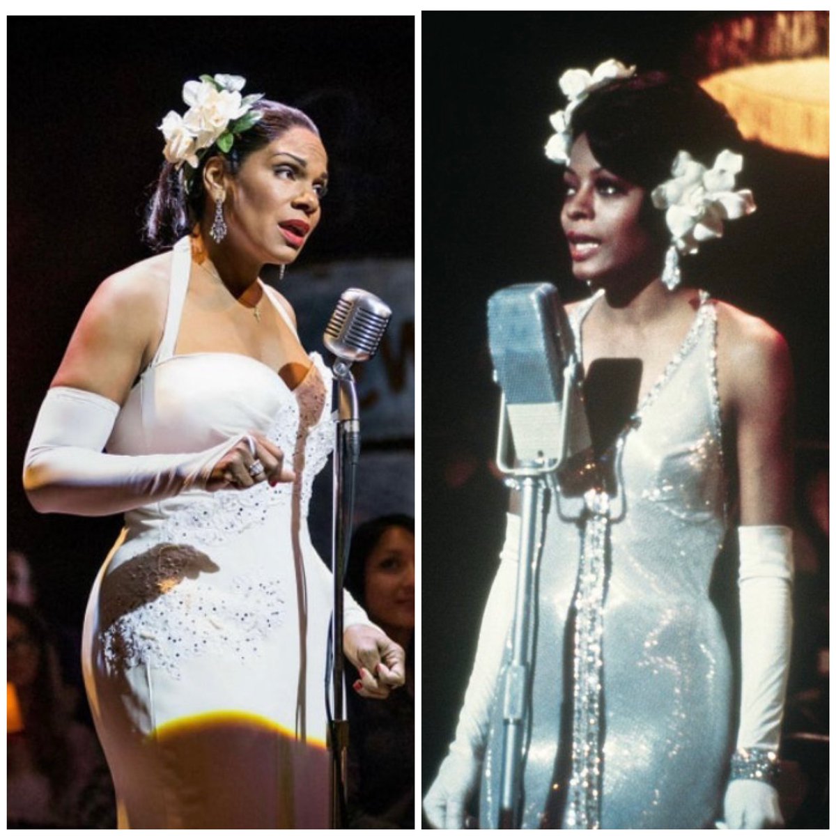 Interesting that 1972’a #LadySingstheBlues chronicled the ascension of Billie Holliday while 2020’s #TheUnitedStates vsBillieHoliday detailed the federal government’s pernicious efforts to bring her down. Diana Ross and Audra Day received deserved Oscar nominations. #TCMParty https://t.co/VOJL67TXNj