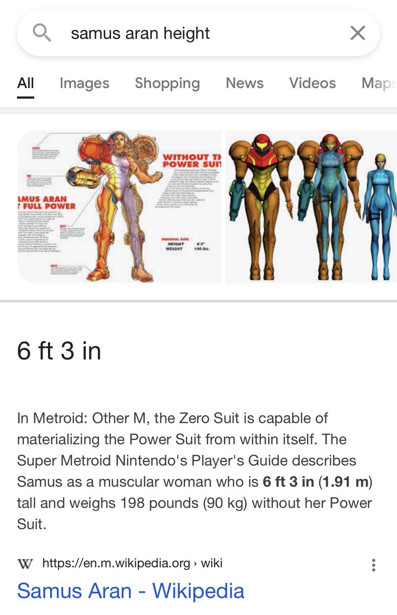 Jeff Grubb After Lady Dimitrescu Nintendo Should Remind People That Samus Is Tall T Co Zsmteurkmd Twitter