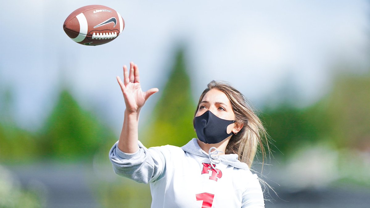 Seahawks's tweet photo. We are proud to partner with @usnikefootball, @NFLFlag, @wiaawa, and @TacomaSchools to bring the state's first girls high school club flag football league to Pierce County. 🤩

Today the clubs kicked off their season during their opening jamboree at Wilson High School in Tacoma! https://t.co/bBbRIWPJff