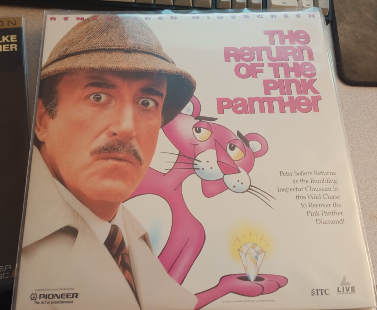 And then some Pink Panthers.A Shot in the Dark, The Return of the Pink Panther, The Pink Panther Strikes Again, and Revenge of the Pink Panther