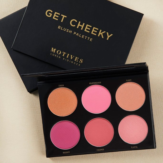 ForrestRobbins3's tweet photo. The Motives® Get Cheeky Blush Palette is going to be your secret solution to keeping naturally flushed, sun-kissed cheeks alive all year long. We are confident we have created the perfect color assortment for a natural rush of color you will love.  https://t.co/WeXz0HHQ0z https://t.co/fvjVQp6fFb