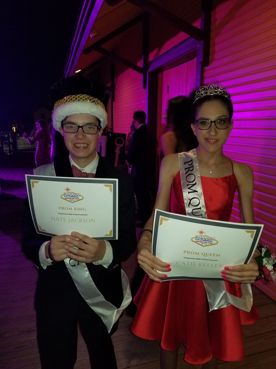 GhsRise's tweet image. Check out the Class of &apos;21 Prom King &amp;amp; Queen...our very own Nate &amp;amp; Caitie! Super proud! #ghsunity #ghsprom2021