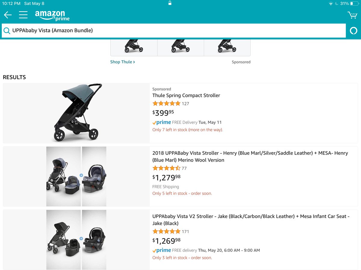 TheTexansNation's tweet photo. @ConsumerReports you guys are  it accurate on your “best time to buy” May deals for UPPABaby combo is not $850 like you say. Very upsetting. https://t.co/UDBggiINO2