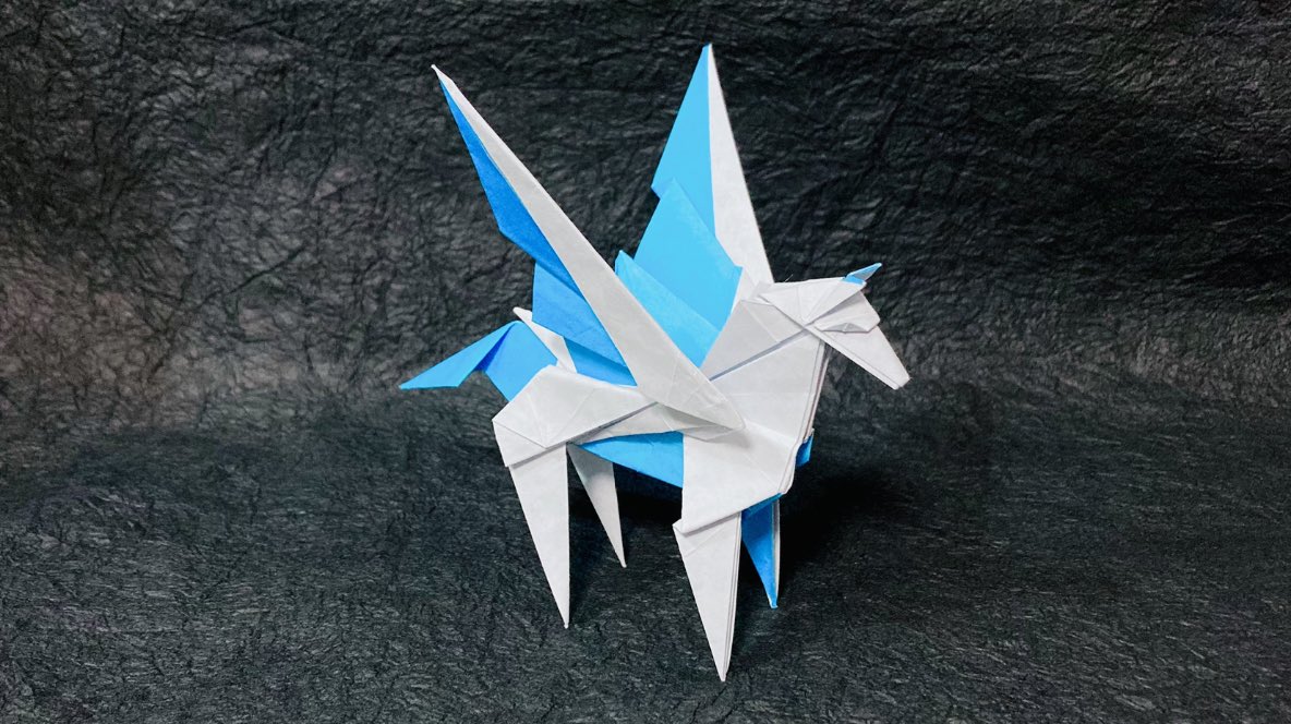かーくん 折り紙2枚で作るペガサスの折り方を投稿しました Origami Pegasus How To Fold 折り紙 ペガサスの折り方 T Co Gfagidtjan Youtubeより 折り紙 Origami ペガサス Pegasus T Co Ufq2tdq54c Twitter