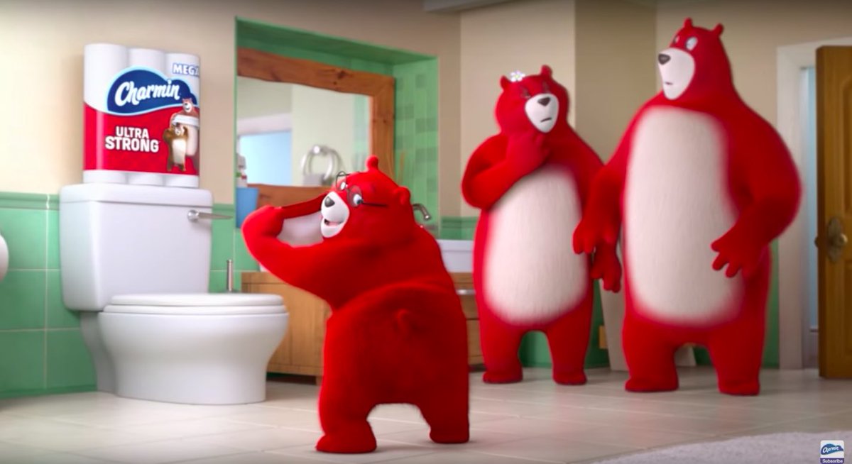Red bear family: : -2/10. These shitheads don’t wipe their asses and I’m sick and tired of that stupid “my hiney’s clean” jingle. The mom and dad are constantly confused as to where their son’s ass has been as he is seen asking why his ass itches. I would willingly admit