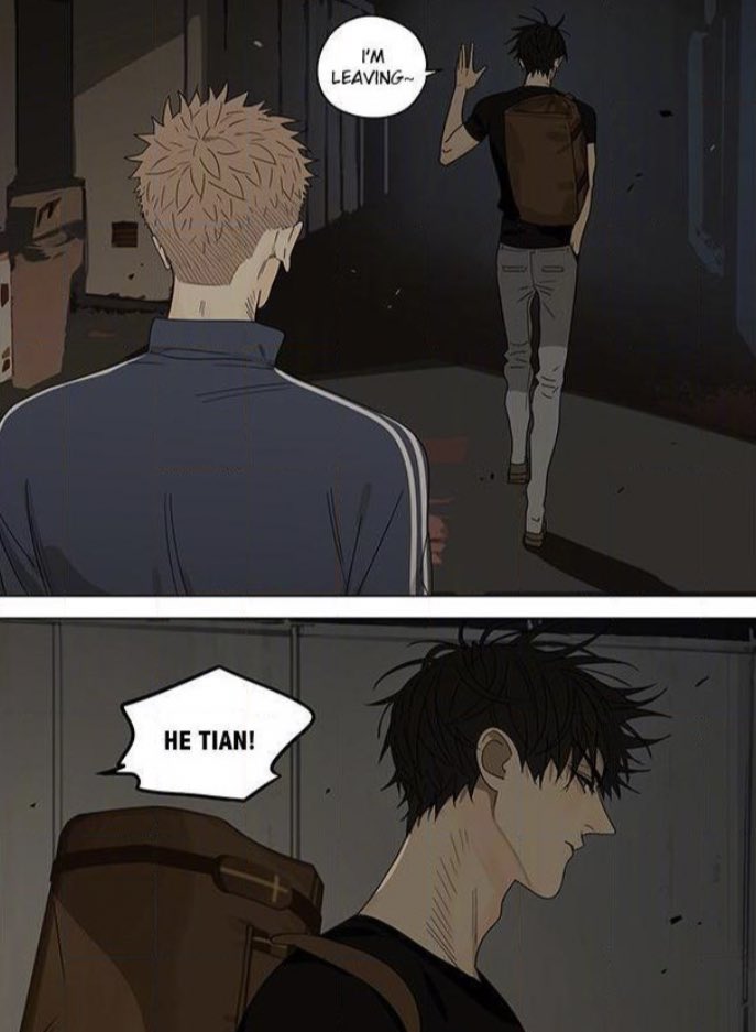 that time Mo gave HeTian him his sweater   #19DAYS