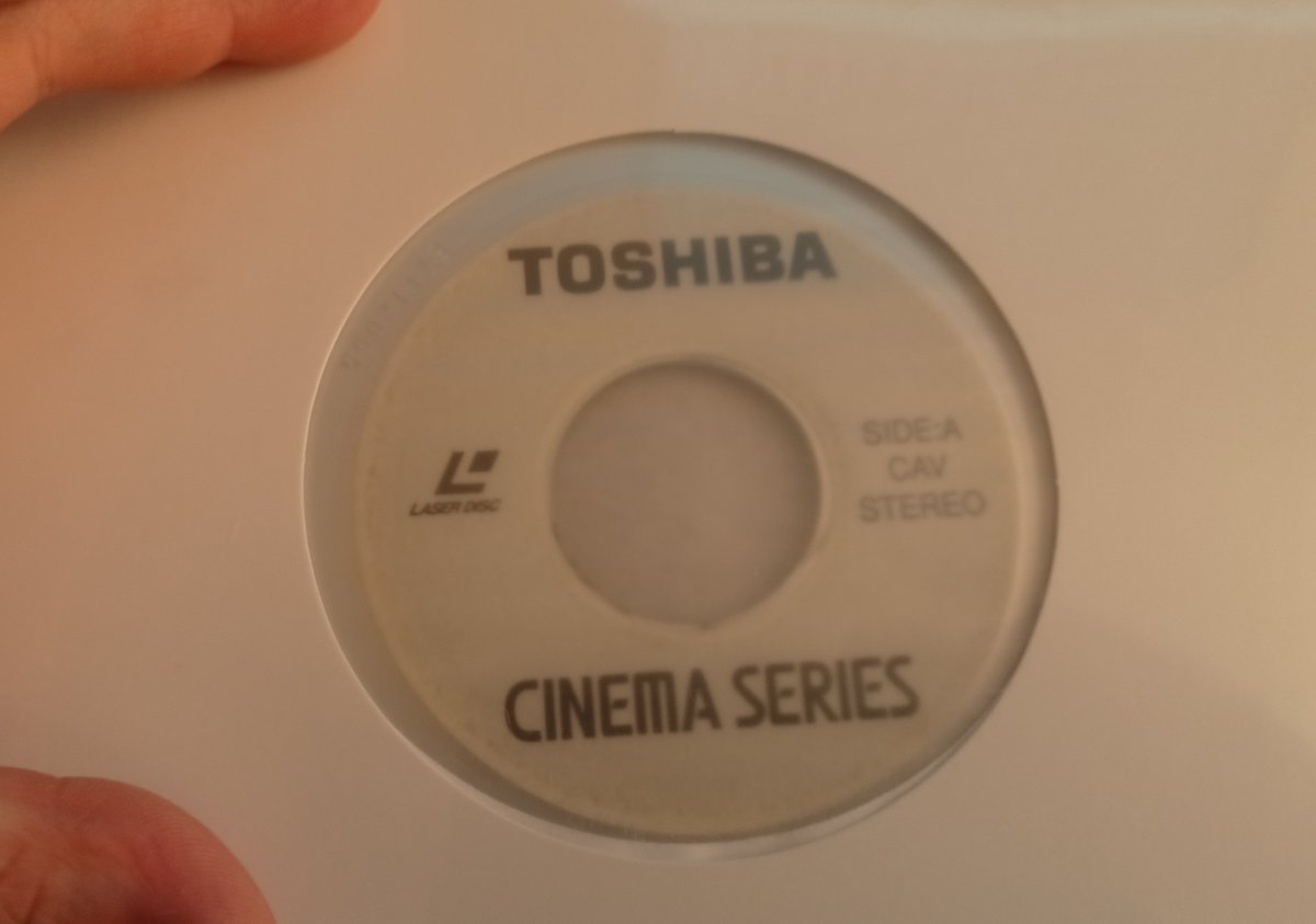 Another TV-selling disc, for the Toshiba Cinema Series of rear-projection TVs.