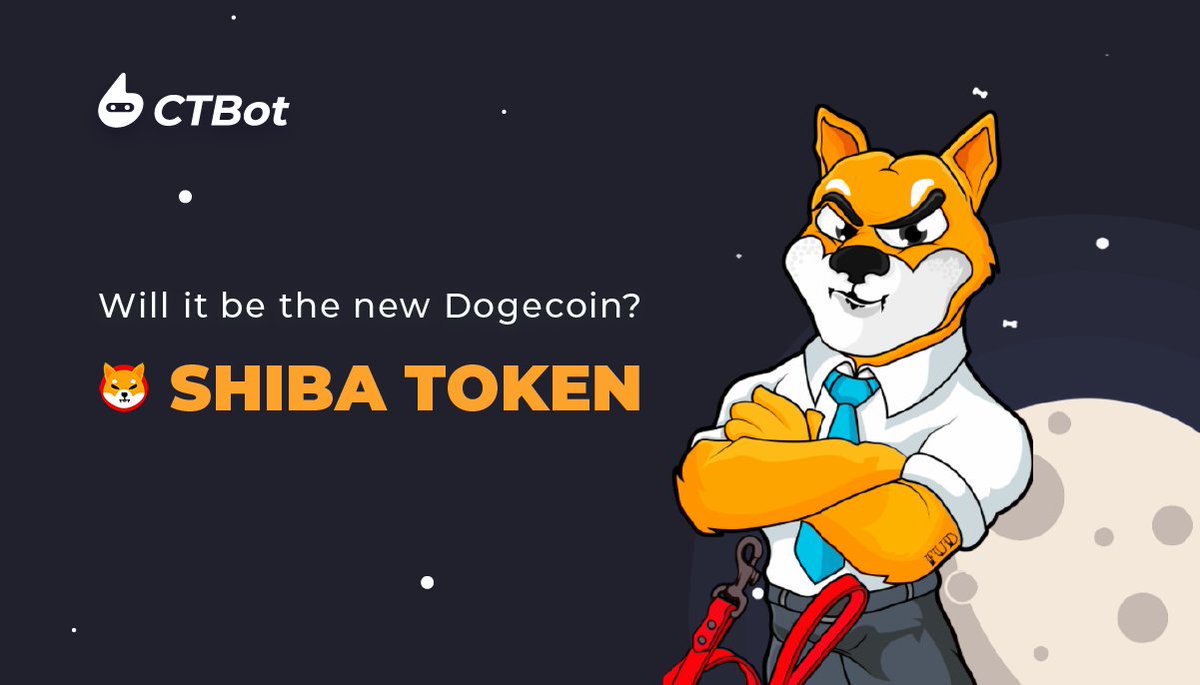 Auth_c's tweet image. Shiba token is list on CTBot. @Shibtoken 

#Shiba token airdrops now, you just do:

1. Retweet + Like

Try it!

#CTBot Adrop Ram 5000 SHIB 500