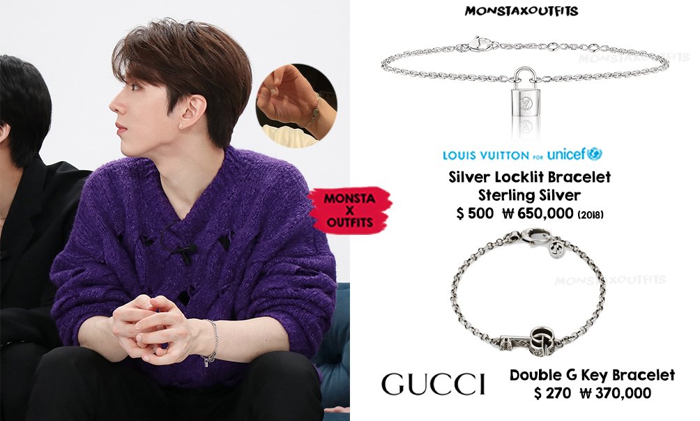 MONSTAXOUTFITS on X: Kihyun X Gucci Louis Vuitton for Unicef