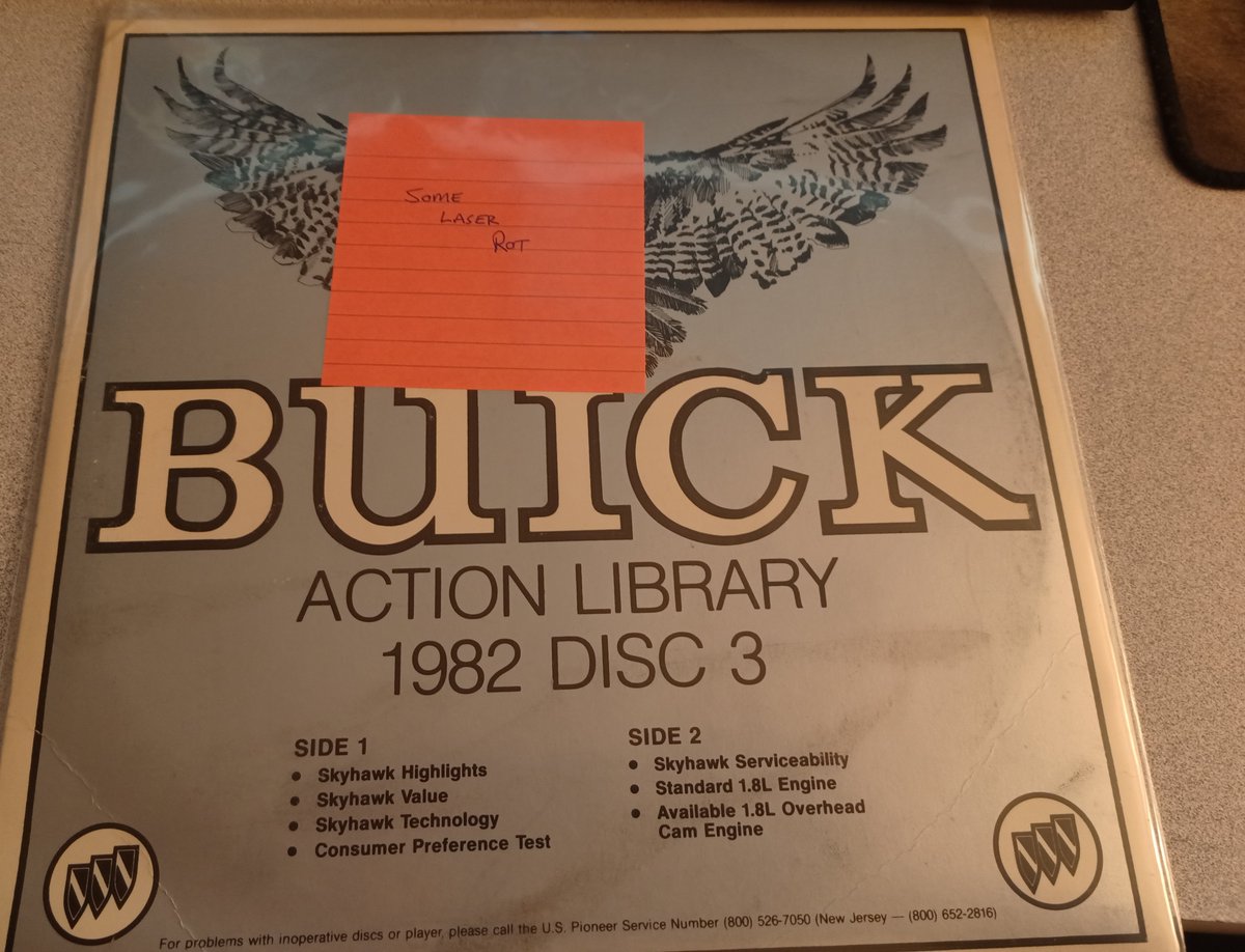 This one, the Action Library 1982 Disc 3, has "Some Laser Rot" according to the sticker.Fortunately, there's another copy here.