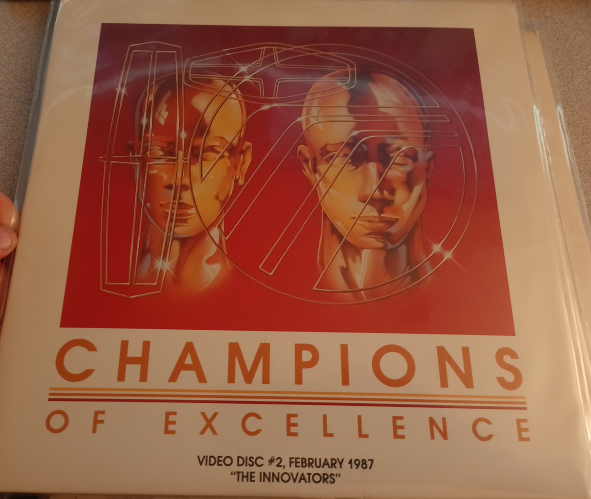 CHAMPIONS OF EXCELLENCE, we're back to Ford again.This one is Disc #2, Feb 1987, The Innovators. It kinda seems this is just a video compilation of the Best Ford Dealers for this year/month?