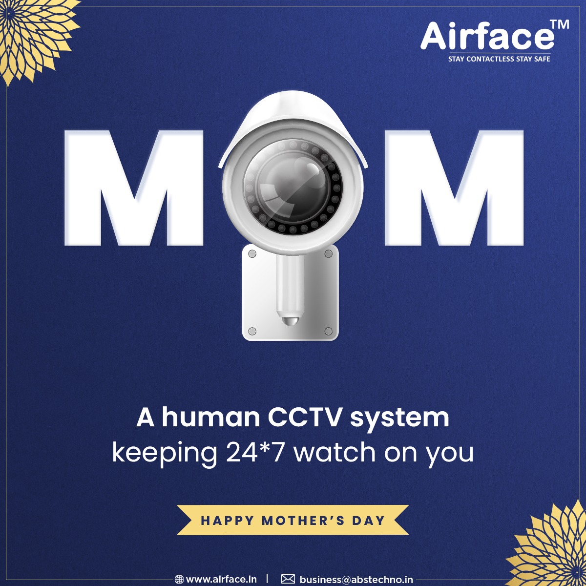 AirfaceIndia's tweet photo. Today, don't forget to appreciate the ones who are overprotective about you.
Happy Mother's Day!
#MothersDay #MothersDay2021 #HappyMothersDay #Mothers #facerecognition #staysafe #airface #airfaceindia #abstechservices #abstech #ai #surveillance #biometrics #staysafe #technology https://t.co/VqVJPmzeNv