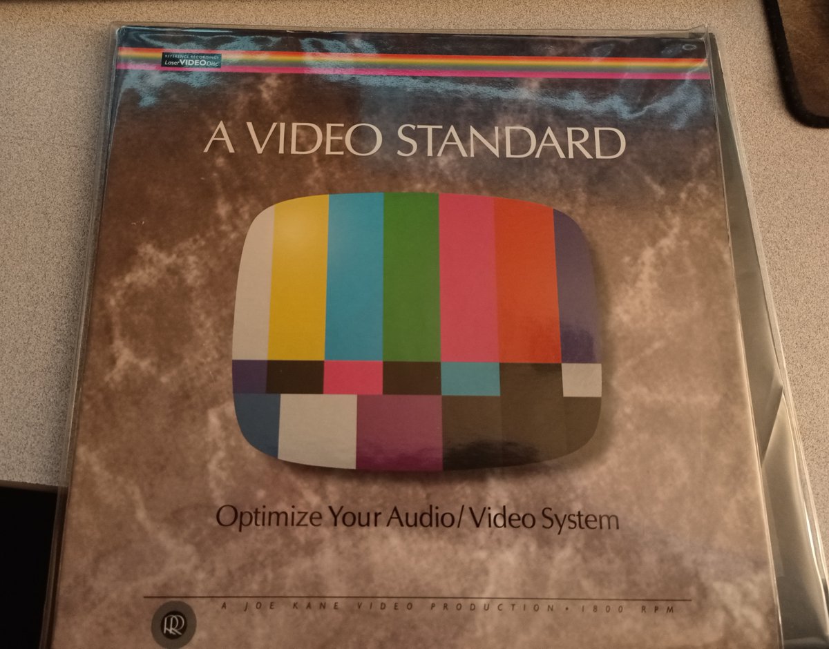 A Video StandardThis is a calibration disc. I think I already have a copy of this.