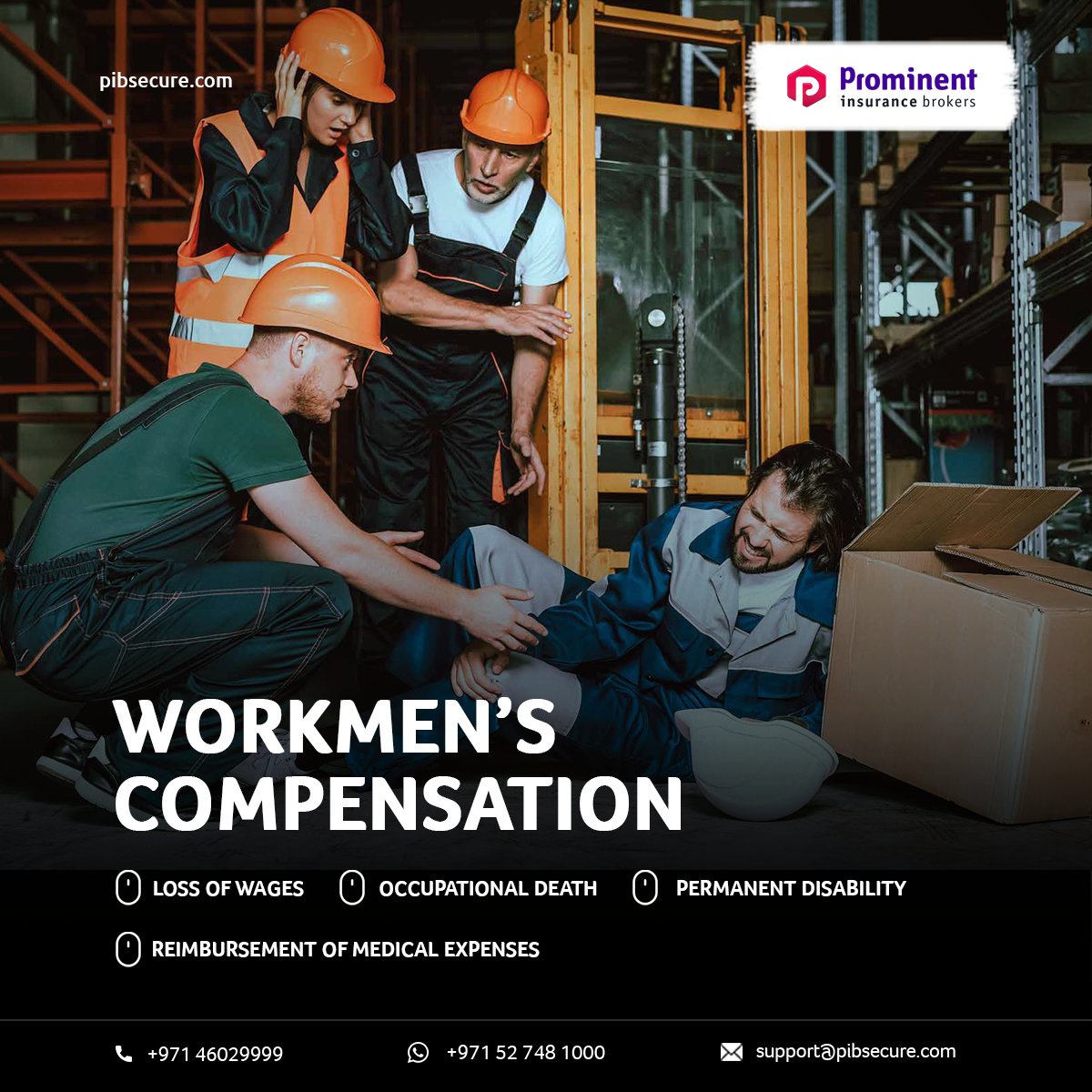 ProminentInsur1's tweet image. Workers' compensation insurance helps protect businesses and their employees from financial loss when an employee is hurt on the job or gets sick from a work-related cause. 
Get a quote online: ow.ly/Hcb350EI9aA
#workmencompensation #compensationinsurance #dubai #uae