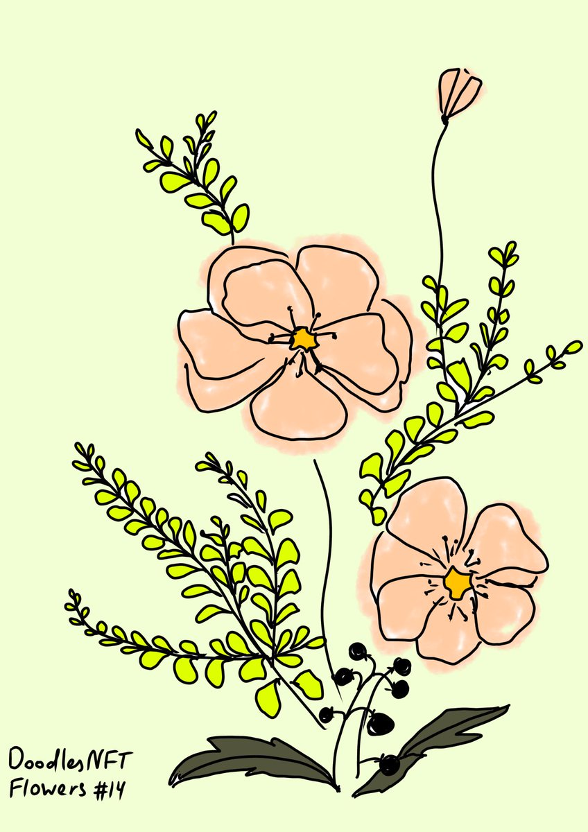 DoodlesNFT
Flowers #14
#NFTs #NFTCommunity #NFTart #Bitcoin