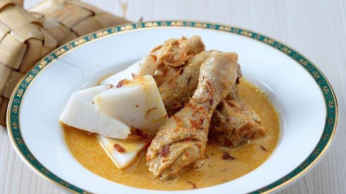 Ini Opor Ayam, Hidangan Khas Lebaran yang Cocok Disajikan Bersama Ketupat bukan Bipang Ambawang.