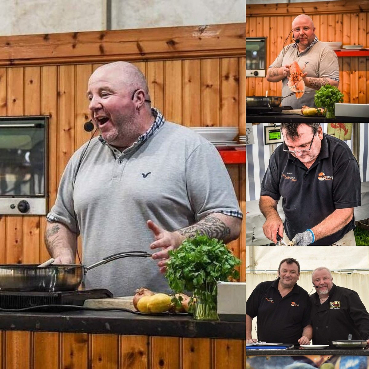 Looking forward to demoing in a few weeks at <a href="/Living_Heritage/">Living Heritage</a> Country Show at <a href="/burghleyhouse/">Burghley</a> with <a href="/AdrianBartlettC/">Adrian j Bartlett</a> as <a href="/CrabstockBoys/">The Crabstock® Boys</a> &amp; <a href="/Andreachefdemos/">Andrea Wallace</a> and this year incorporating some great products from @essentialcuisin into my demos dishes #demochef #Food #lovebritishfood