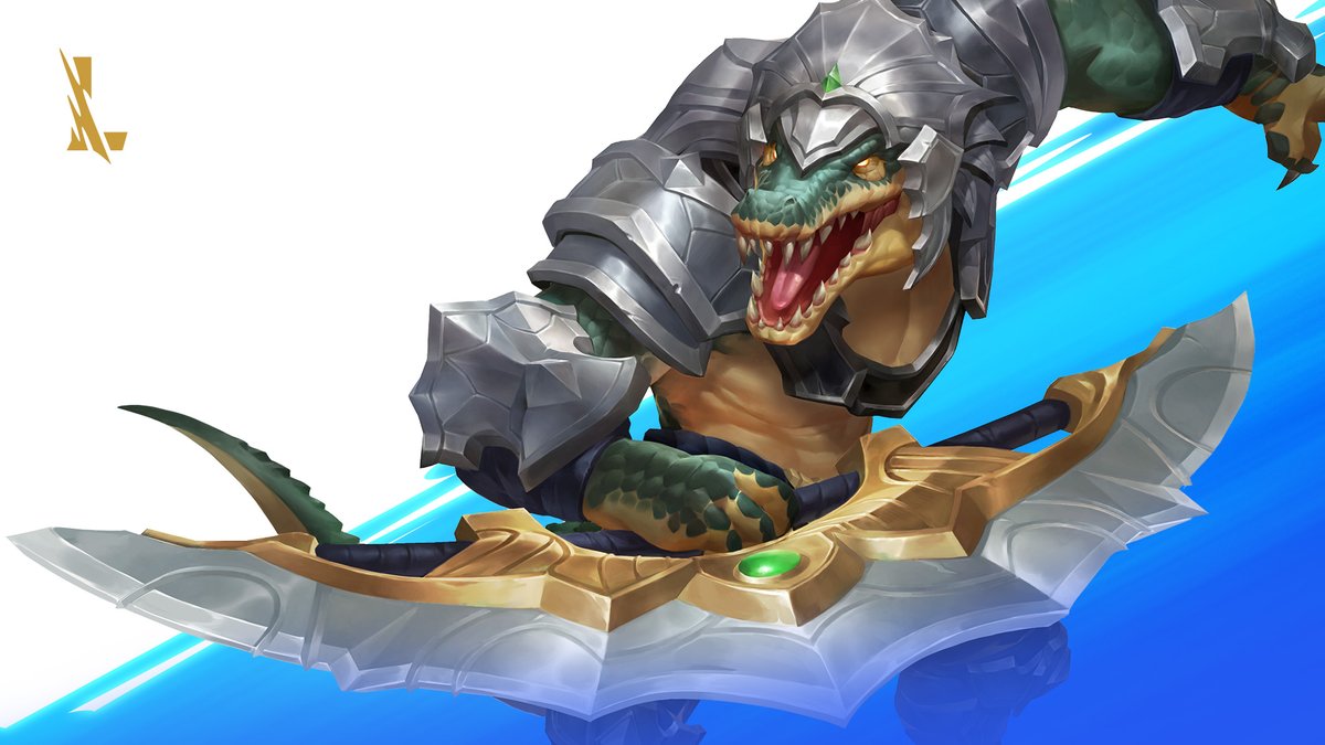 League Of Legends Wild Rift Renekton Is A Rage Fueled Ascended Warrior From Shurima Once A Great Champion He Lost Himself To Madness While Trapped Beneath The Sands For Centuries Now