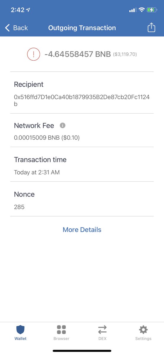 KyngSimba's tweet photo. @TrustWalletApp a transaction failed and it was never returned to my wallet, PLEASE HELP! Transaction Failed, and didn’t get refunded to my wallet... https://t.co/6LzjcDG6ou