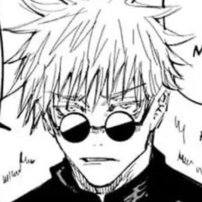 this panel of gojo is so funny to me 