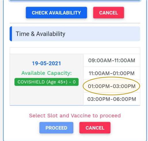 minimalism2o2o's tweet photo. Slot 1-3 PM needs to removed/modified as vaccinators are humans and they need to eat food. Those who book slots brawl over this at the centre. People pile up over this time period which is not safe. No one gives a puck (coz I've zilch followers) Sharing with influencers. Amplify! https://t.co/rn5dBaWAqW