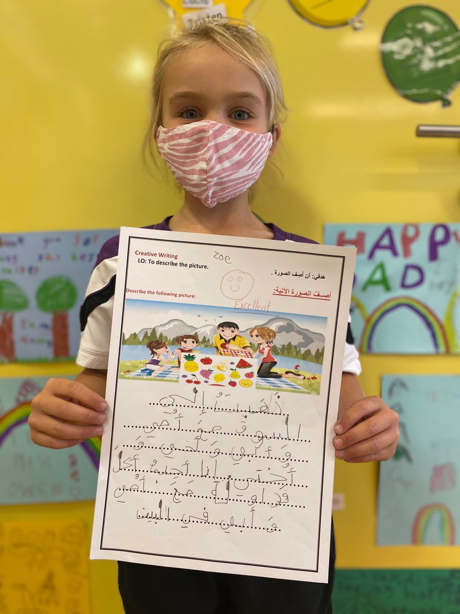 ReptonAB_Arabic's tweet photo. Year 2  incredible writings 
#ArabicB #KHDA #year2 #Foremarke
#ReptonAlbarsha https://t.co/kqh80hVjO2