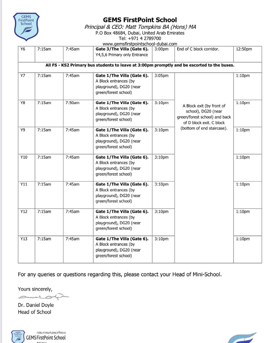 GEMSFPS's tweet photo. Please also see attached the letter regarding the return to normal timings after Ramadan.

We hope you have a blessed and safe Eid with your loved ones.

#EidAlFitr #timewithfamilies #FPSFamily #GEMSEducation https://t.co/bu8CfAOHgp