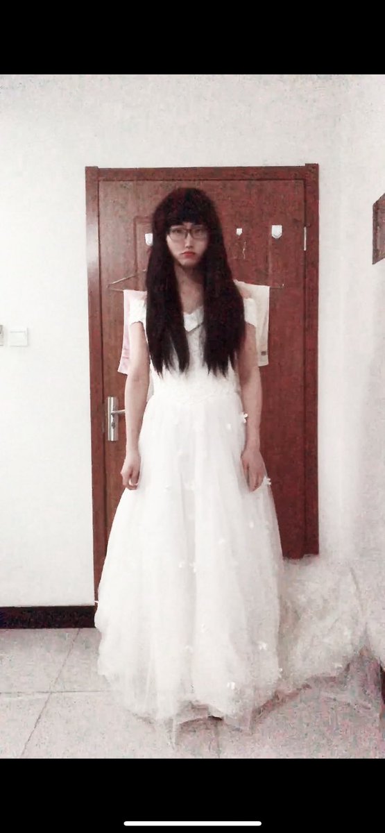 ট ইট র 女装子刚田雪莉 母亲节快乐 喜欢婚纱 求个土豪娶走 说笑的 Crossdresser 婚纱 花嫁 可爱 Sissy Transvestite Femboy 伪娘 男の娘 女装 女装男子 女の子に見