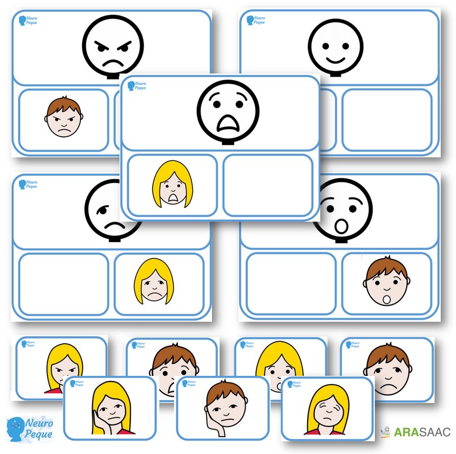 arasaac's tweet photo. 📝😃😞😰😡"NUEVO Material TEACCH - Asociamos emociones y sentimientos "🥰‼
➡🖥https://t.co/gpq6tsyMZq
➡🖥https://t.co/KnnF4lqOZu
¡¡Muchas gracias a Neuro Peque por compartirlo con ARASAAC!!! https://t.co/anlmnagb6X